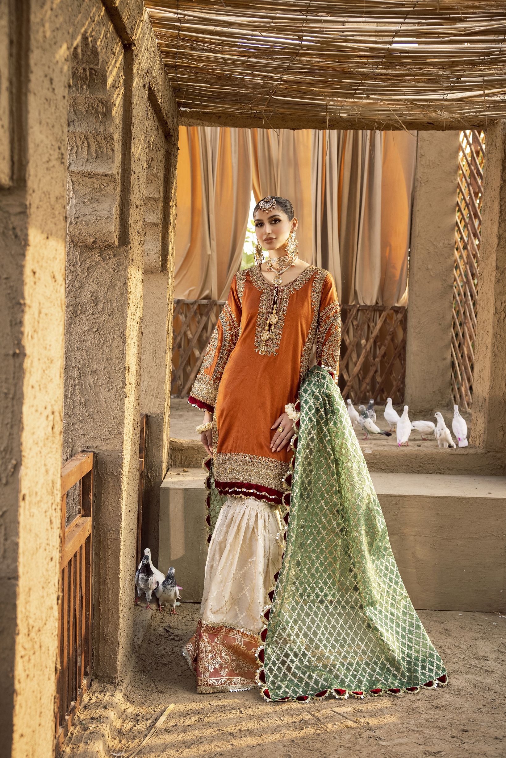 Aroosh Ready to Wear Wedding Collection ARB15
