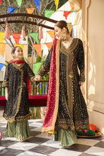 3pc Festive Girls Dress by ARWAH AG17