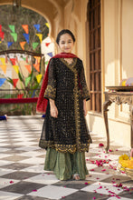 3pc Festive Girls Dress by ARWAH AG17
