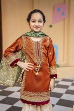 3pc Festive Girls Dress by ARWAH AG12