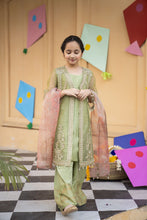 3pc Festive Girls Dress by ARWAH AG11