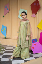 3pc Festive Girls Dress by ARWAH AG11