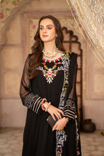 Chiffon Embroidered Formal Dress by Aleezay 08