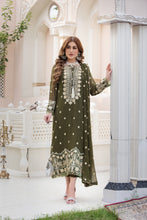 Chiffon Embroidered Formal Dress by Aleezay 21