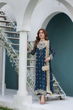 Chiffon Embroidered Formal Dress by Aleezay 25