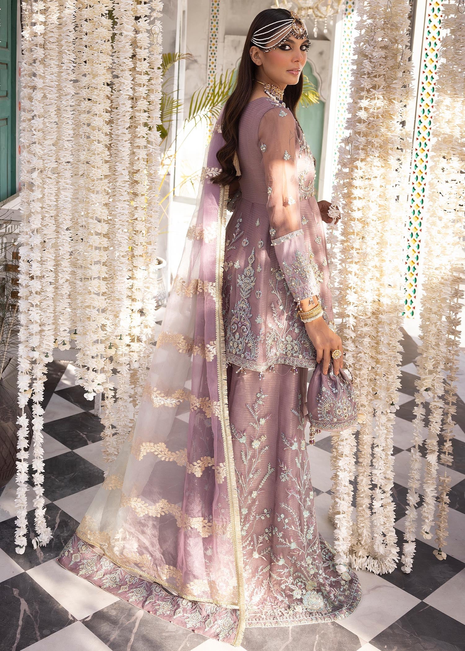 Luxury Formal handwork Peplum by Aroosh ARB1