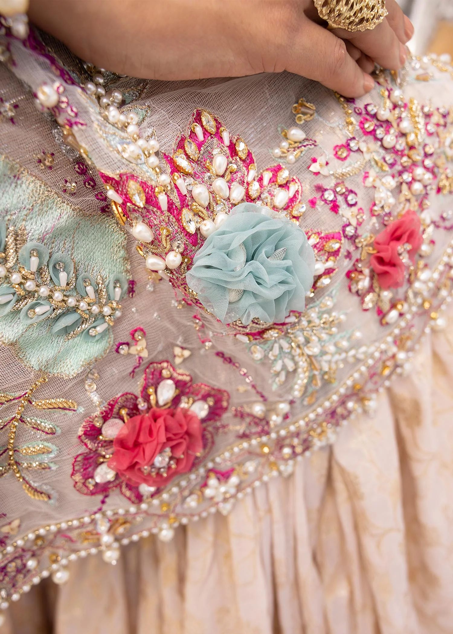 Luxury Formal handwork Peplum by Aroosh ARB6