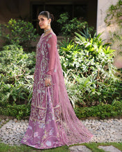 Arooj 3pc Embroidered Chiffon Suit with Net Dupatta & Printed Lehenga – Ready to Wear