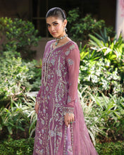 Arooj 3pc Embroidered Chiffon Suit with Net Dupatta & Printed Lehenga – Ready to Wear