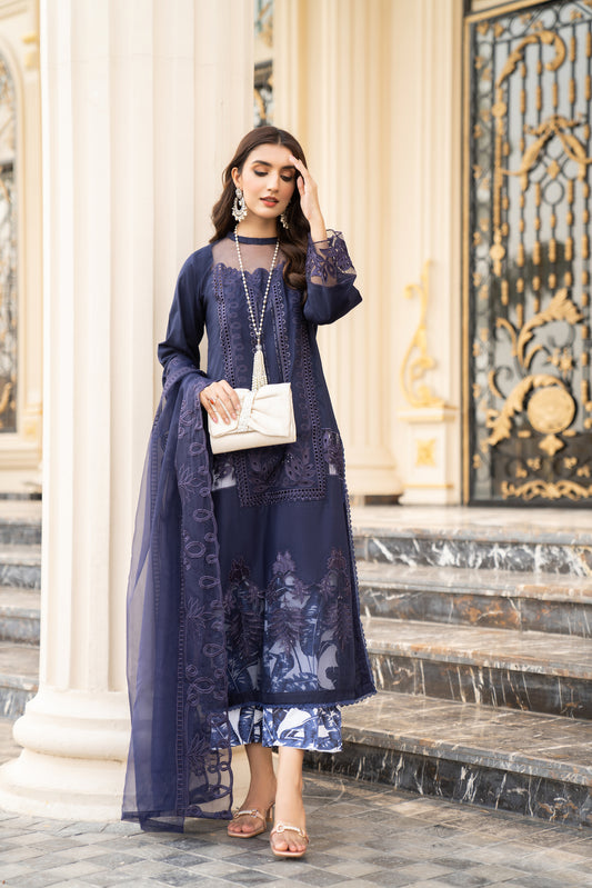 3pc Ready to Wear Luxury Dress by Arwah LA1