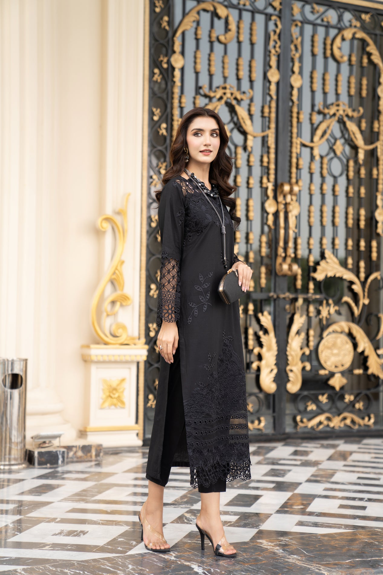 2pc Ready to Wear Luxury Dress by Arwah LA4