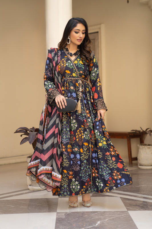 Arwah Cotton Luxury Frock VA7