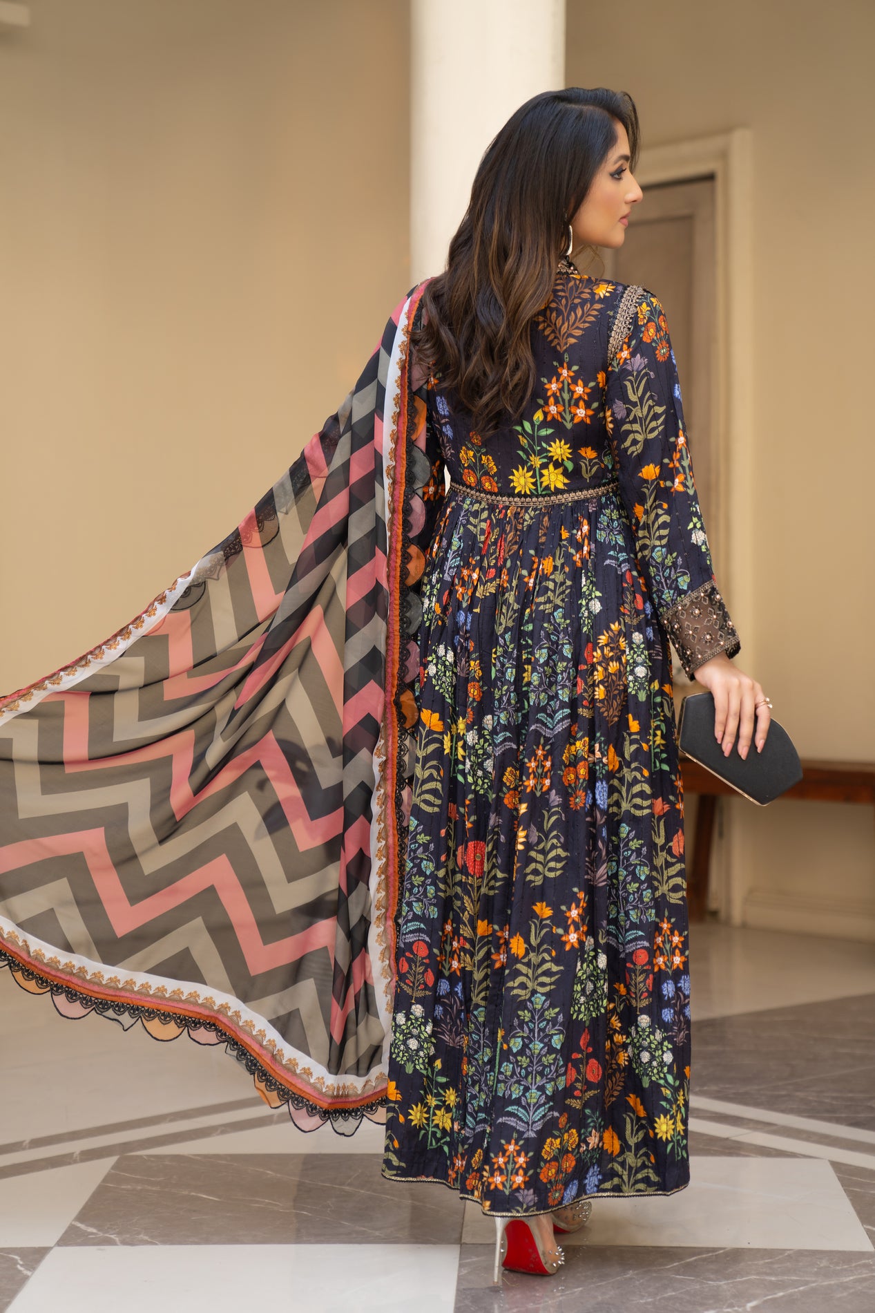 Arwah Cotton Luxury Frock VA7