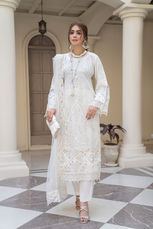 Arwah Organza Luxury Formal Dress VA4