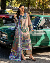 Mushq Aurora Echo Printed & Hand-Embellished Raw Silk 3pc Ready to Wear Dress MHL1