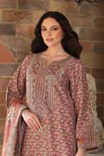 Serene by Mohagni Soft Terracotta Khaddar 3pc Winter Suit SBM8