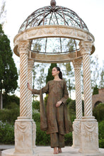 Serene by Mohagni Olive Khaddar 3Pc Winter Suit SBM5