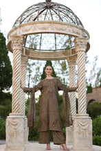 Serene by Mohagni Olive Khaddar 3Pc Winter Suit SBM5