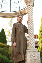 Serene by Mohagni Olive Khaddar 3Pc Winter Suit SBM5