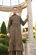 Serene by Mohagni Olive Khaddar 3Pc Winter Suit SBM5