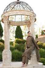 Serene by Mohagni Olive Khaddar 3Pc Winter Suit SBM5