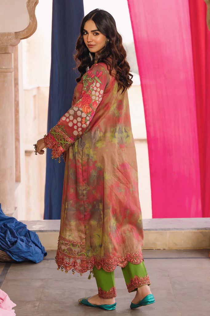 Charizma 3PC Chunri Embroidered Lawn CH4-02