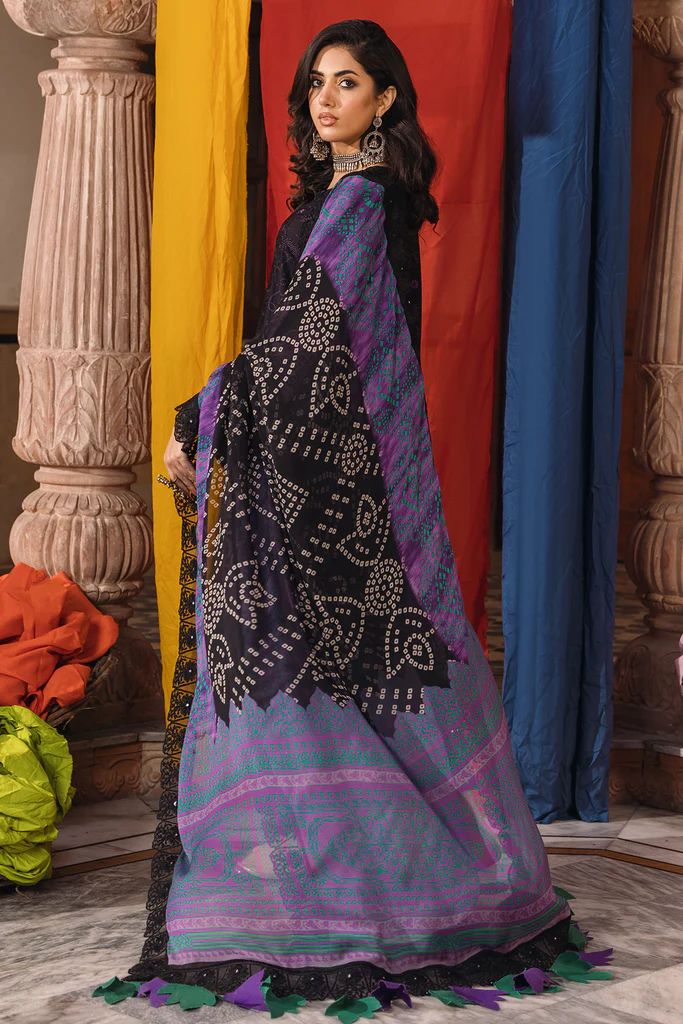 Charizma 3PC Chunri Embroidered Lawn CH4-03