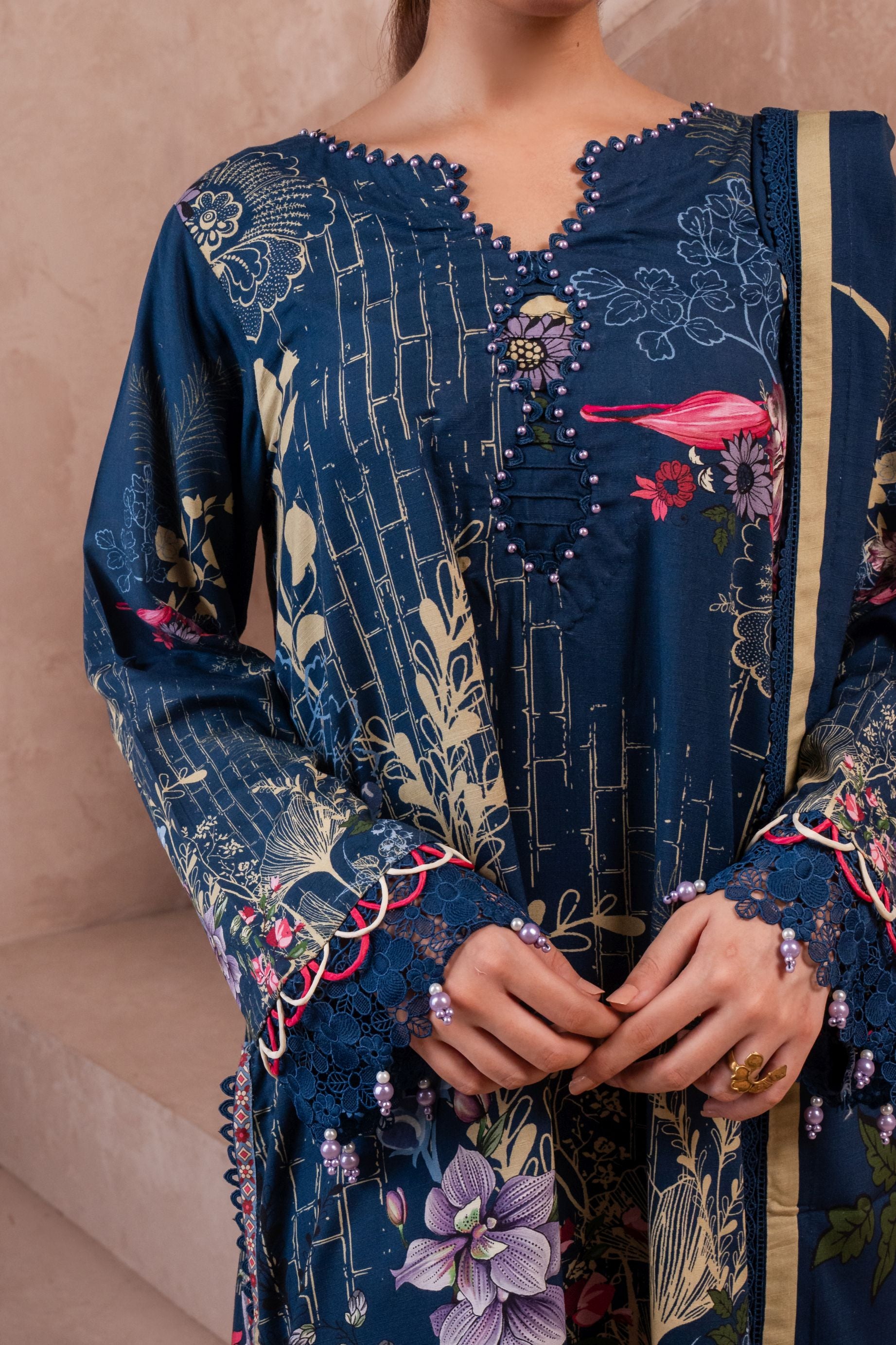 3pc Winter Grace by Sakeena Hasan WGS6