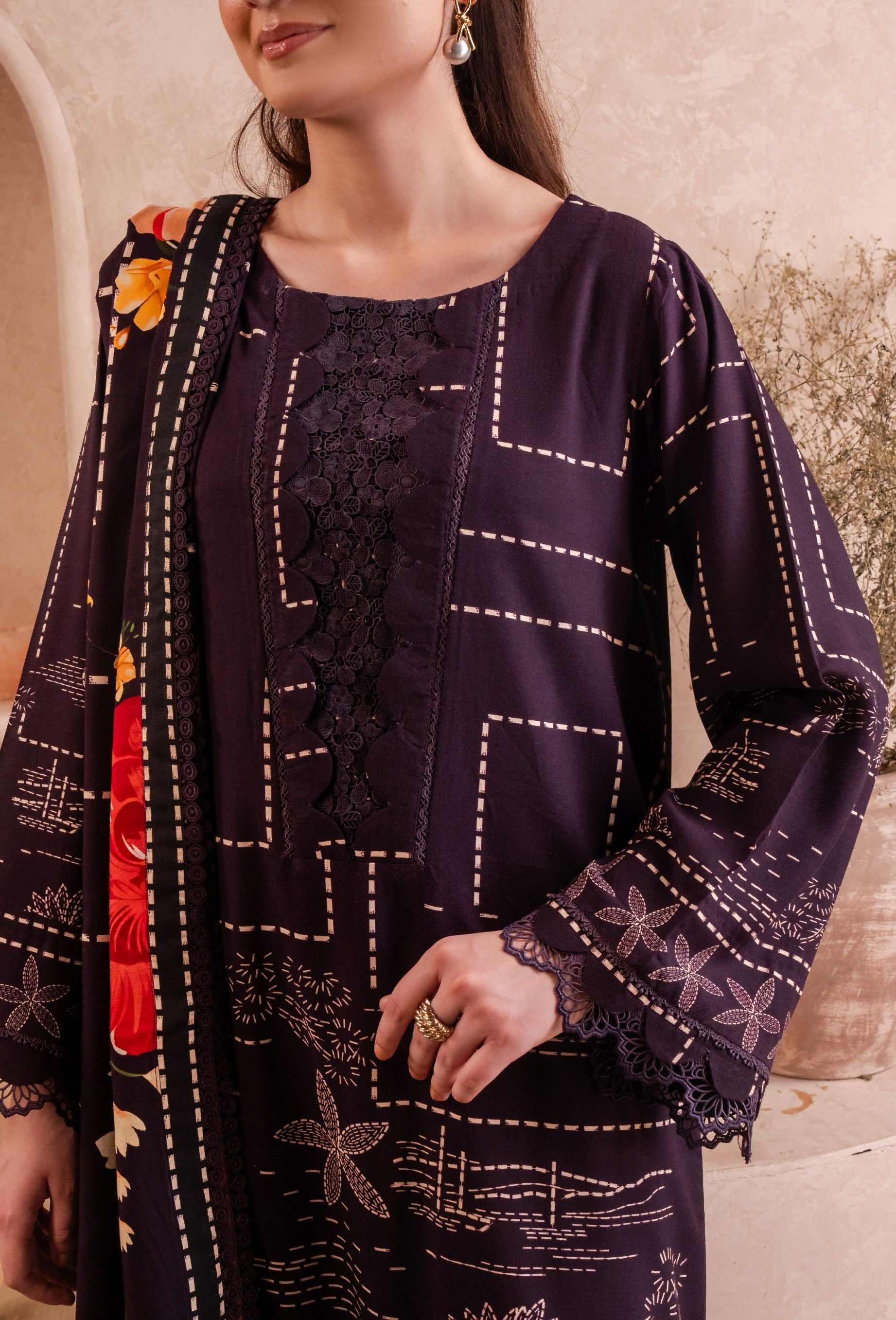 3pc Winter Grace by Sakeena Hasan WGS5