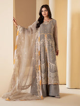 Sakeena Noire Embroidered Chiffon 3 Piece Suit – NSH2