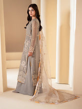 Sakeena Noire Embroidered Chiffon 3 Piece Suit – NSH2