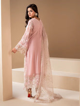 Sakeena Noire Embroidered Chiffon 3 Piece Suit – NSH4