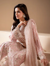 Sakeena Noire Embroidered Chiffon 3 Piece Suit – NSH4