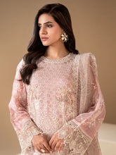 Sakeena Noire Embroidered Chiffon 3 Piece Suit – NSH4
