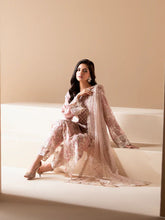 Sakeena Noire Embroidered Chiffon 3 Piece Suit – NSH4