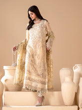 Sakeena Noire Embroidered Chiffon 3 Piece Suit – NSH8