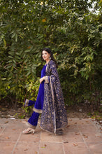 3pc Ready to Wear Embroidered Velvet Dress SL7