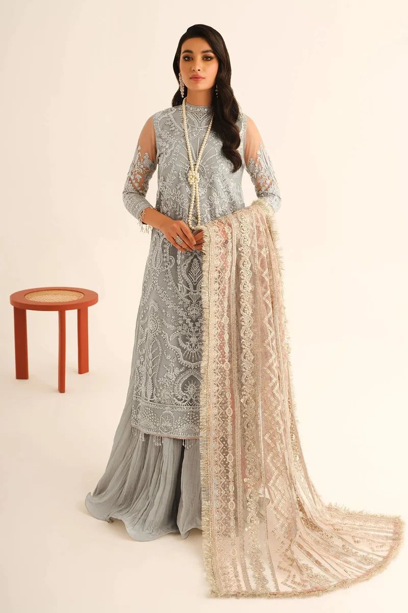 Baroque Net Formal Dress BQF4