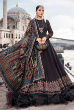 Maria B Winter Linen Collection Black DL-1101