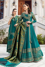 Maria B Winter Linen Collection Emerald Green DL-1107