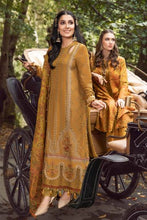 Maria B Winter Linen Collection Mustard DL-1110