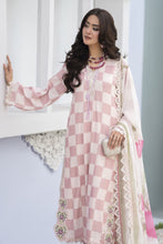 3pc Printed & Embroidered Summer Lawn Suit with Chiffon Dupatta RES5