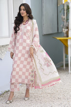 3pc Printed & Embroidered Summer Lawn Suit with Chiffon Dupatta RES5