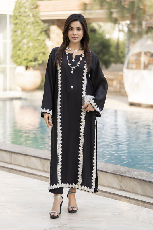 Glow by Hemline – Embroidered Viscose Ready-to-Wear 2PC Suit Glow1