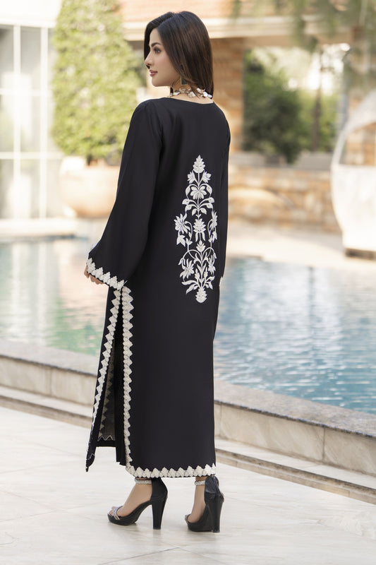 Glow by Hemline – Embroidered Viscose Ready-to-Wear 2PC Suit Glow1