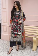 3pc Printed & Chikankari Embroidered Lawn Suit with Chiffon Dupatta RES7