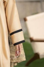 Aleezay 3pc Beige Viscose Suit with Jacquard Dupatta – JAL1