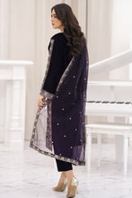 Makhmal by Gul Warun Deep Purple 3pc Velvet Embroidered Suit MBG9