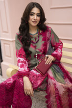 3pc Printed & Chikankari Embroidered Lawn Suit with Chiffon Dupatta RES9