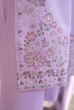 Khushi by Silver Lavender 3pc Embroidered Cotton Ready to Wear Suit KBS1